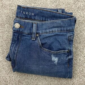 Mott &‎ Bow Mom Jean Women's Size 29x28 Blue Denim Jeans